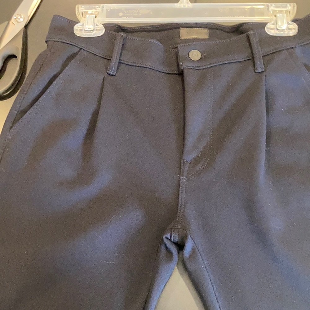 Mother navy blue athleisure pants
